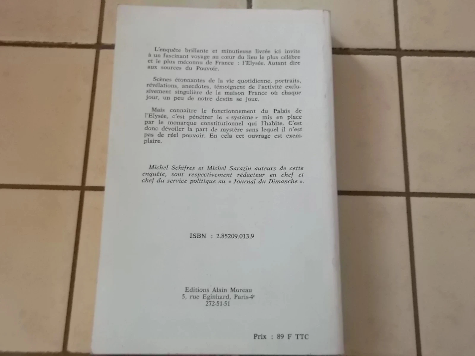 L'élysée de Mittérrand geheimen van het huis van de prins – photo 3
